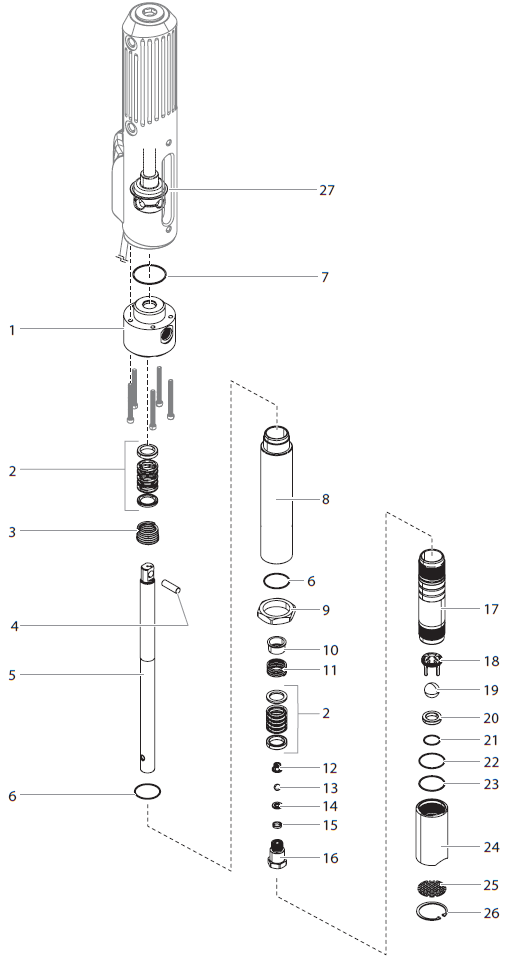 Fluid Section P/N 0537256